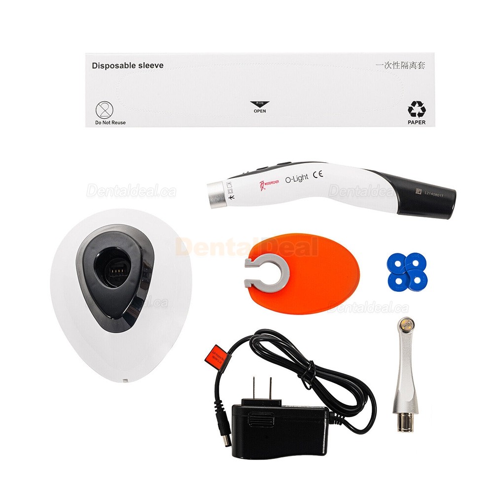 Woodpecker O-Light MAX 1 Second Cure Dental LED Curing Light Metal Head